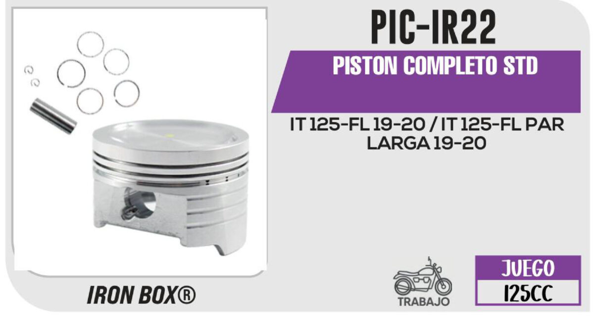 PISTON COMPLETO STD