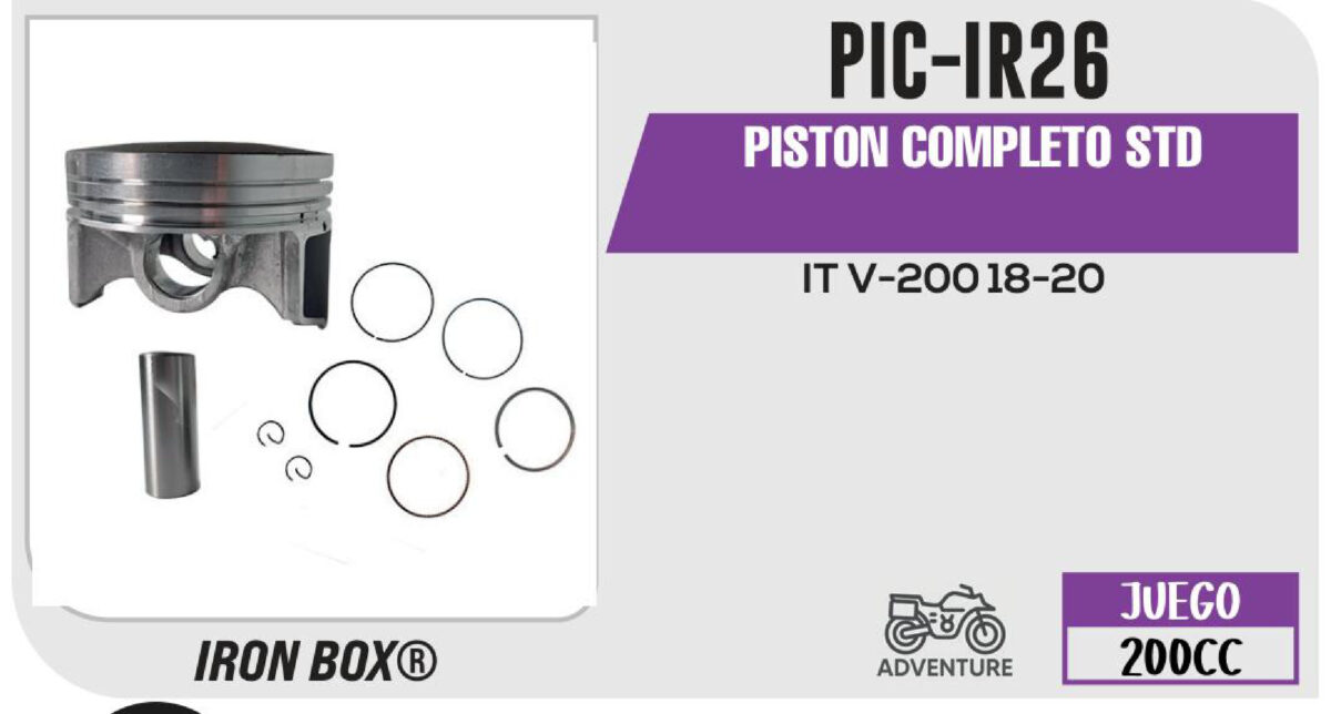 PISTON COMPLETO STD