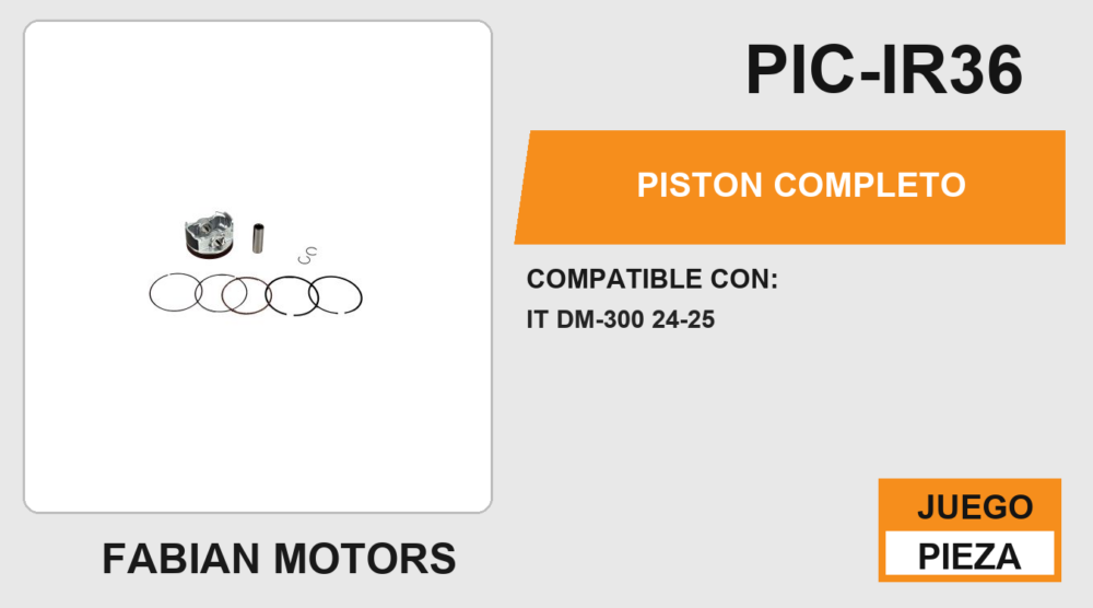 PISTON COMPLETO