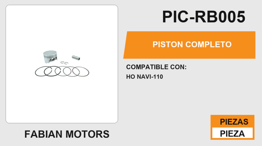PISTON COMPLETO