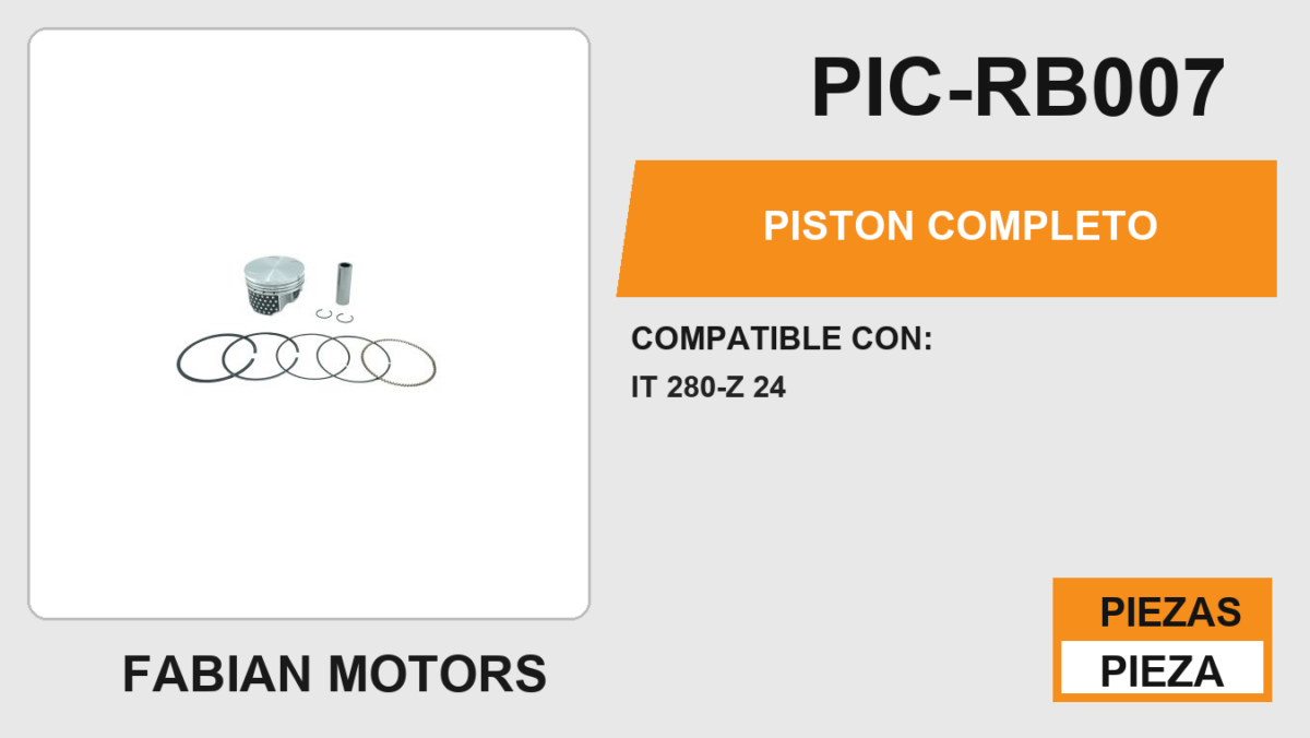 PISTON COMPLETO