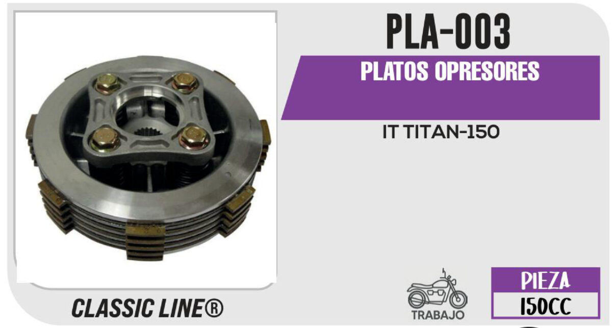PLATOS OPRESORES