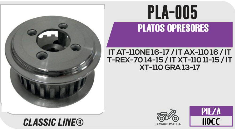 PLATOS OPRESORES