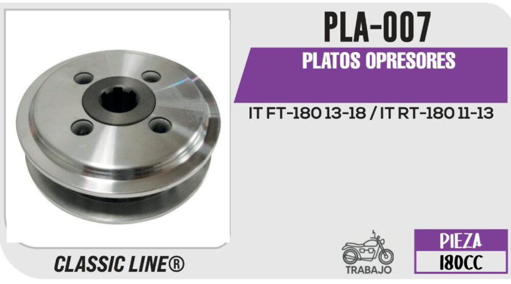 PLATOS OPRESORES