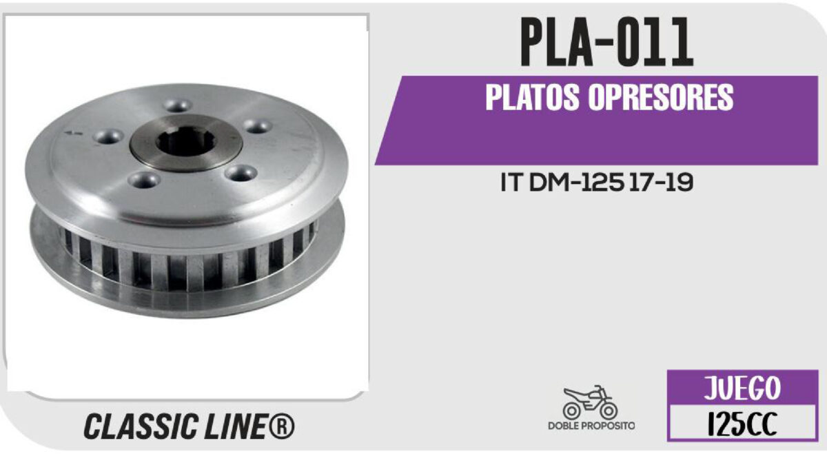 PLATOS OPRESORES