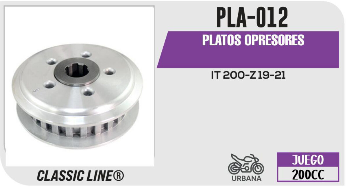 PLATOS OPRESORES