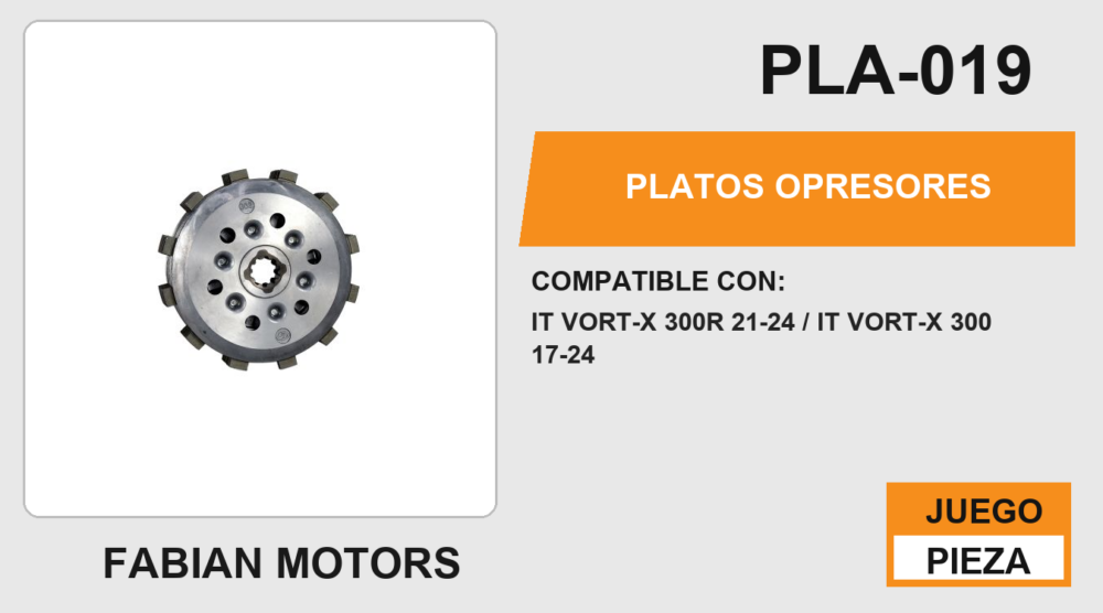 PLATOS OPRESORES