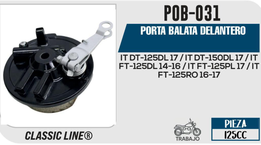 PORTA BALATA DELANTERO