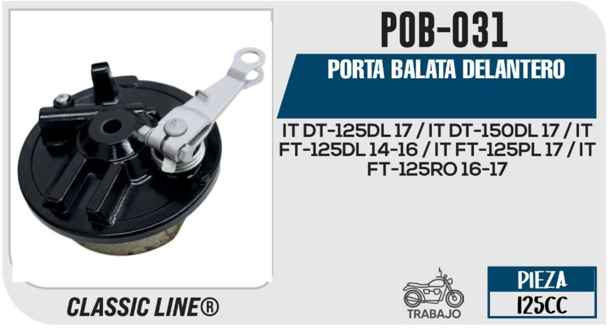 PORTA BALATA DELANTERO