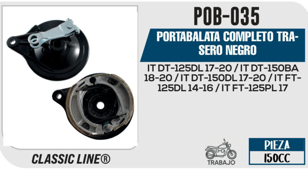 PORTABALATA COMPLETO TRASERO NEGRO