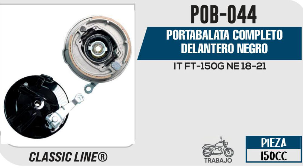 PORTABALATA COMPLETO DELANTERO NEGRO