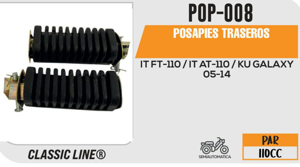 POSAPIES TRASEROS