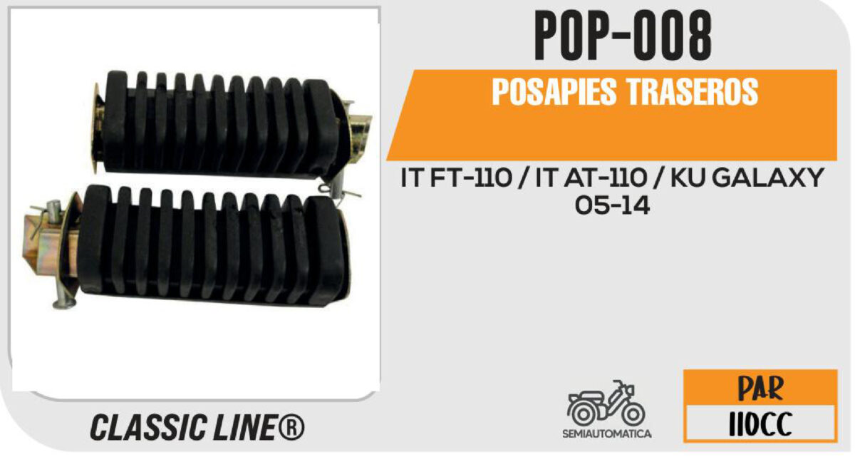 POSAPIES TRASEROS