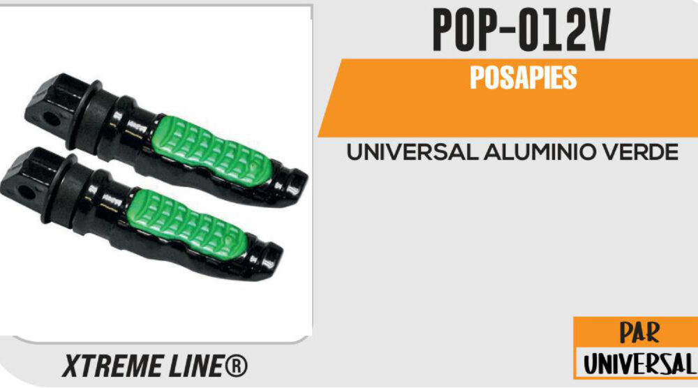 POSAPIES ALUMINIO VERDE