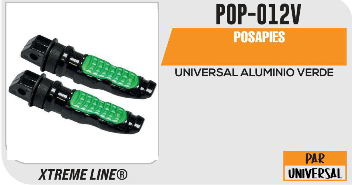 POSAPIES ALUMINIO VERDE