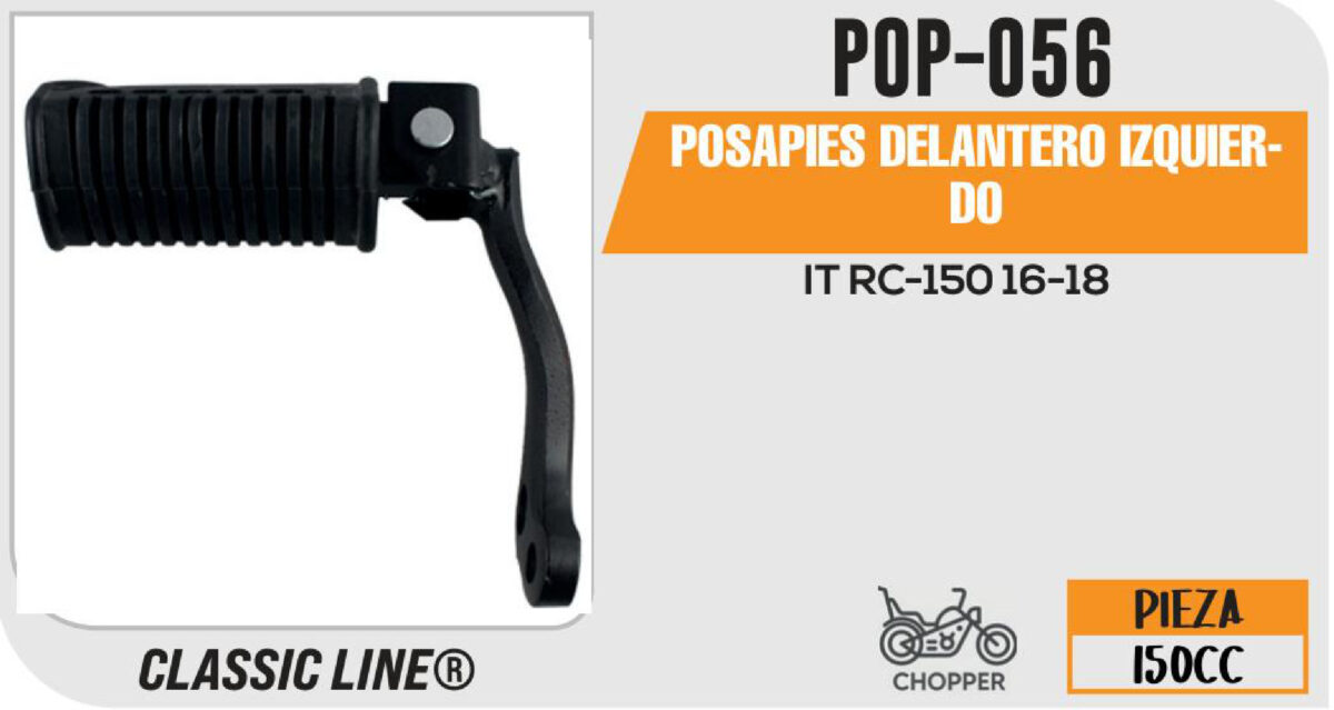 POSAPIE DELANTERO IZQUIERDA