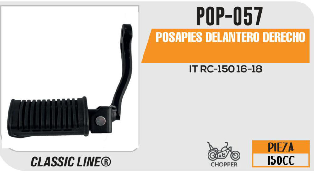 POSAPIE DELANTERO DERECHO