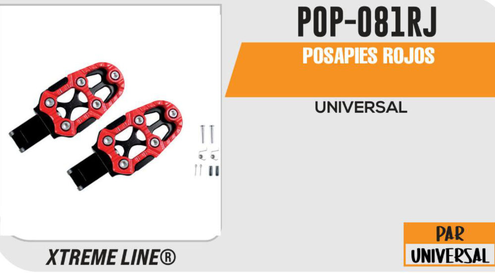 POSAPIES ROJOS