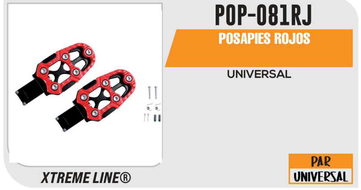 POSAPIES ROJOS
