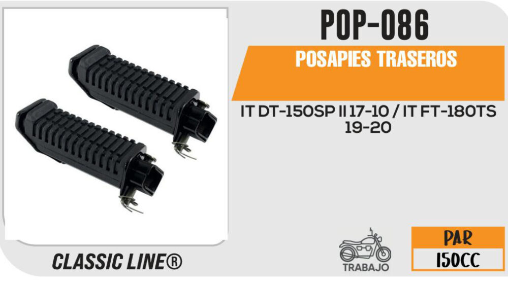 POSAPIES TRASEROS