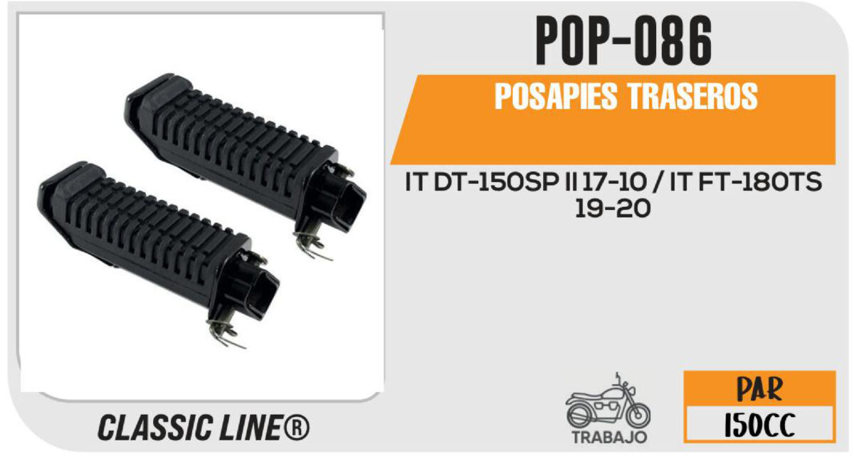 POSAPIES TRASEROS