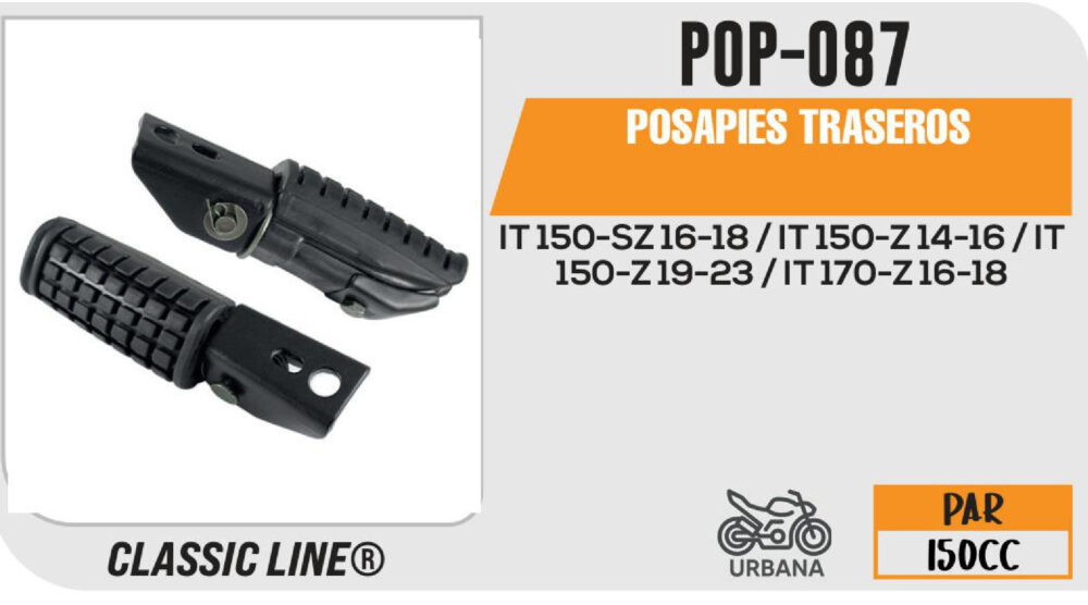 POSAPIES TRASEROS