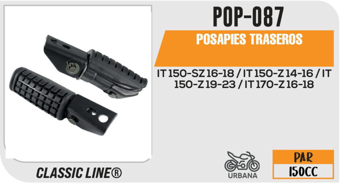 POSAPIES TRASEROS