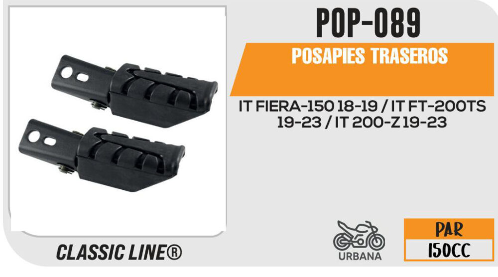 POSAPIES TRASEROS