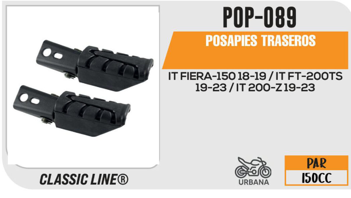 POSAPIES TRASEROS
