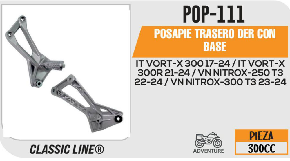 POSAPIE TRASERO DER CON BASE