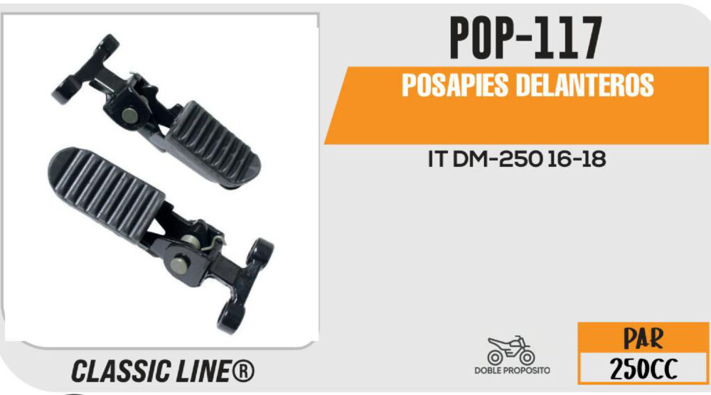POSAPIES DELANTEROS