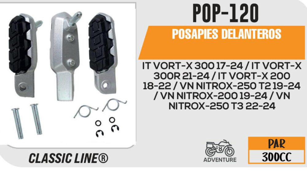 POSAPIES DELANTEROS
