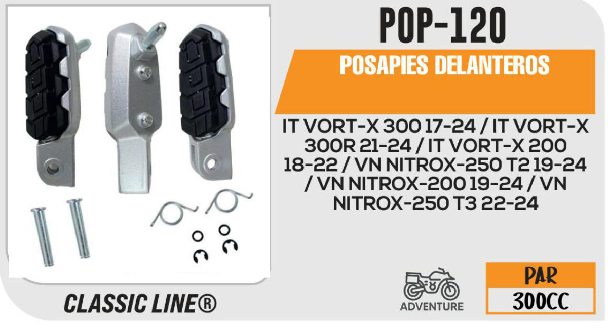 POSAPIES DELANTEROS