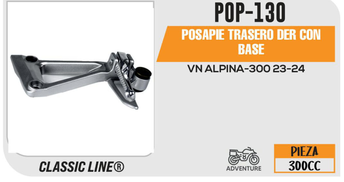 POSAPIE TRASERO DER CON BASE