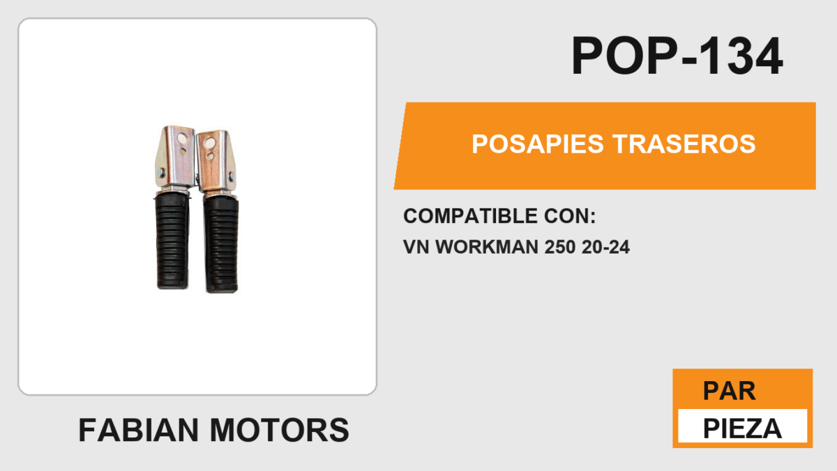 POSAPIES TRASEROS