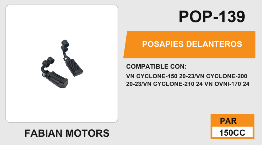 POSAPIES DELANTEROS