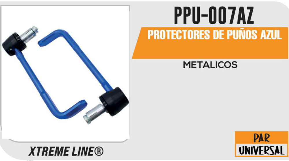 PROTECTORES DE PUÑOS AZUL