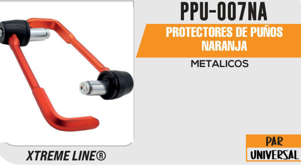 PROTECTORES DE PUÑOS NARANJA