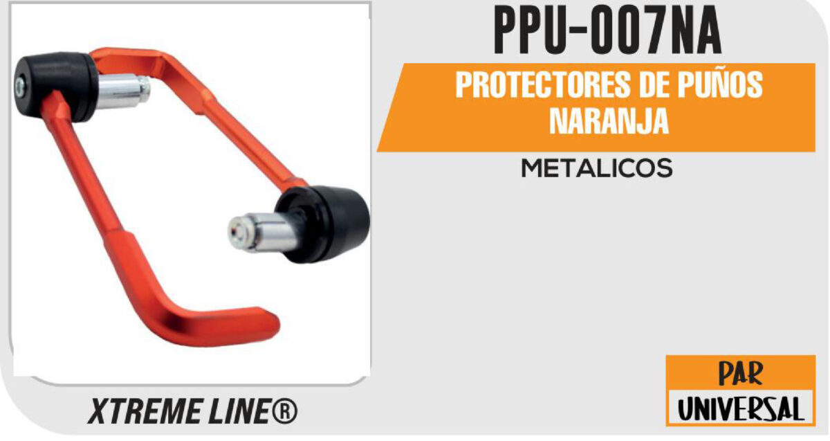PROTECTORES DE PUÑOS NARANJA
