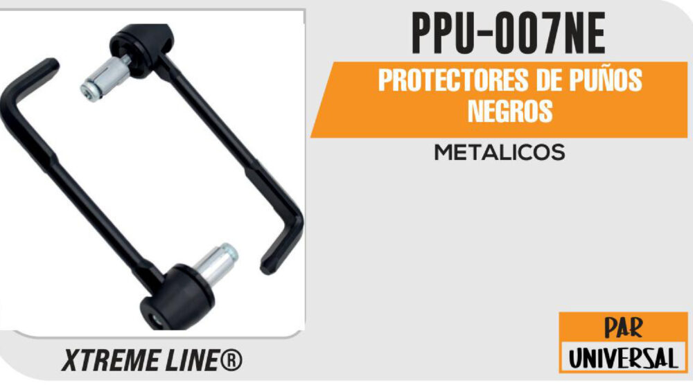 PROTECTORES DE PUÑOS NEGROS
