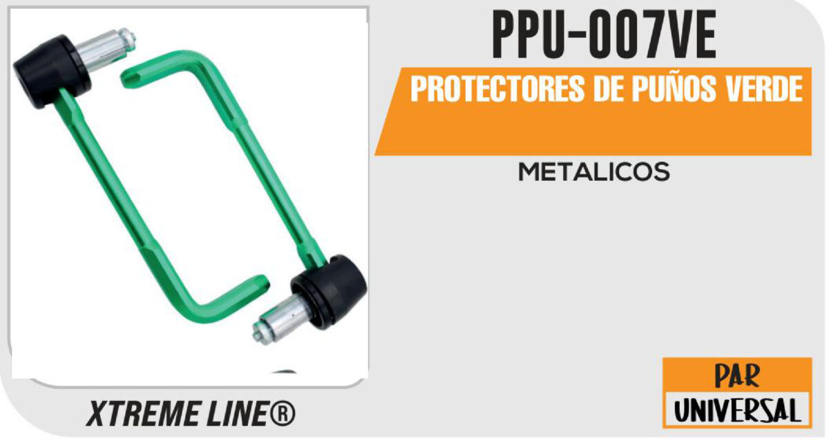 PROTECTORES DE PUÑOS VERDE