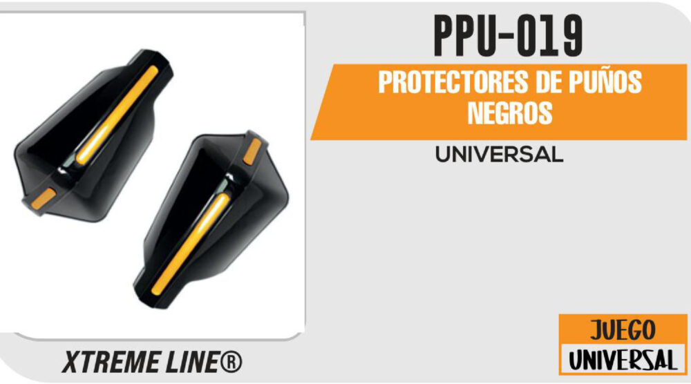 PROTECTORES DE PUÑOS NEGROS