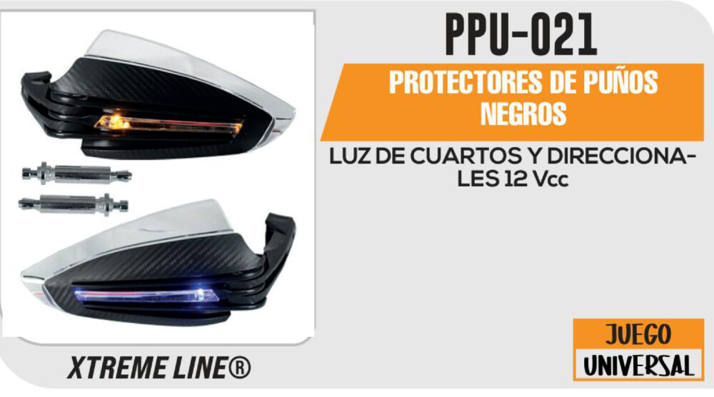 PROTECTORES DE PUÑOS NEGROS
