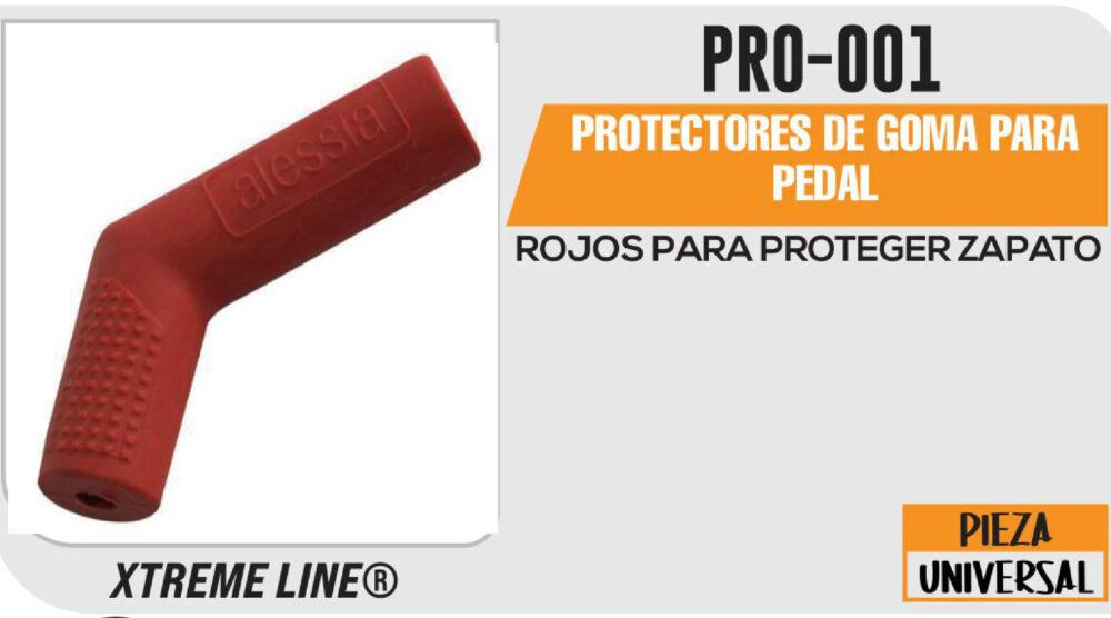 PROTECTORES DE GOMA PARA PEDAL