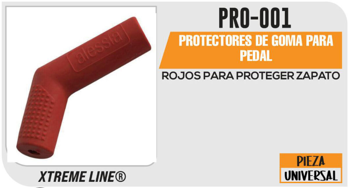 PROTECTORES DE GOMA PARA PEDAL