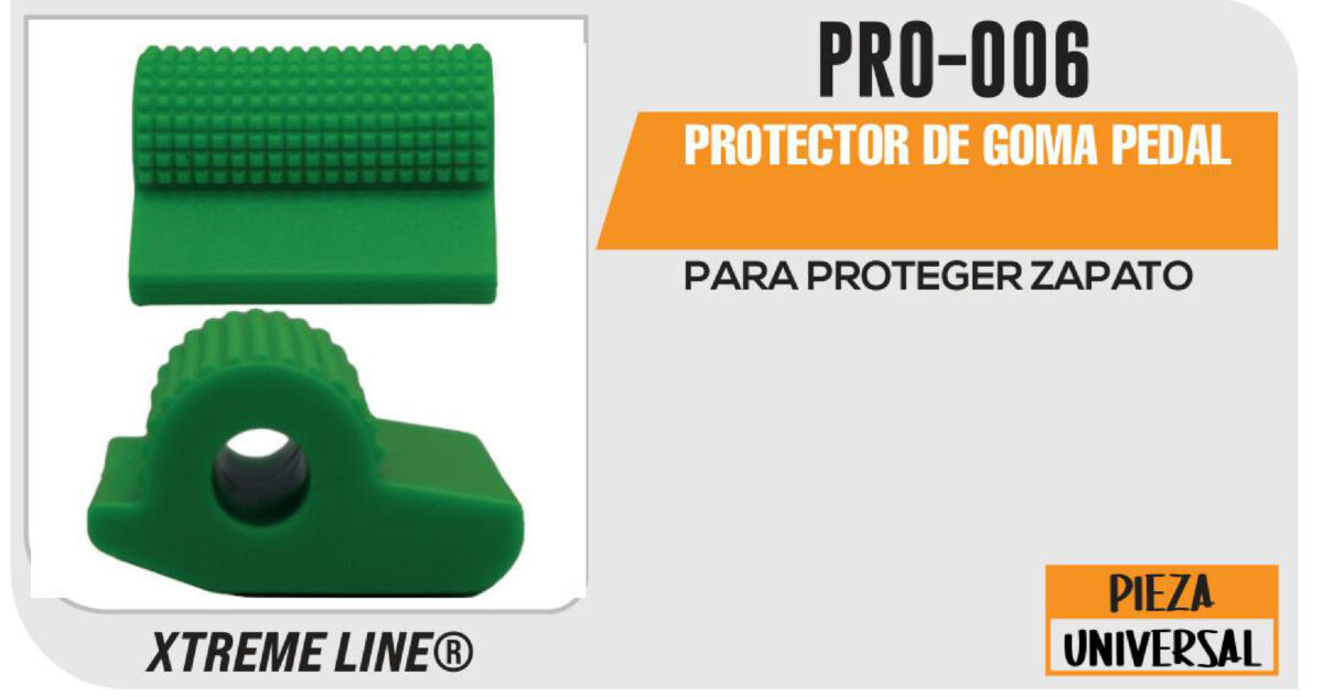 PROTECTOR DE GOMA PEDAL
