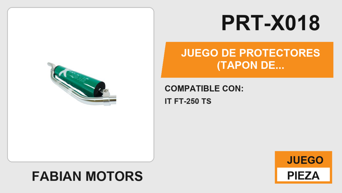 JUEGO DE PROTECTORES (TAPON DE GASOLINA, ABRAZADERA DE MANUBRIO, CALIPER, LIQUIDO DE FRENO) ACERO INOXIDABLE
