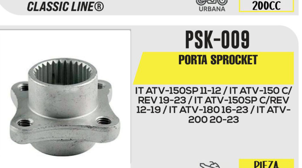 PORTA SPROCKET TRASERO