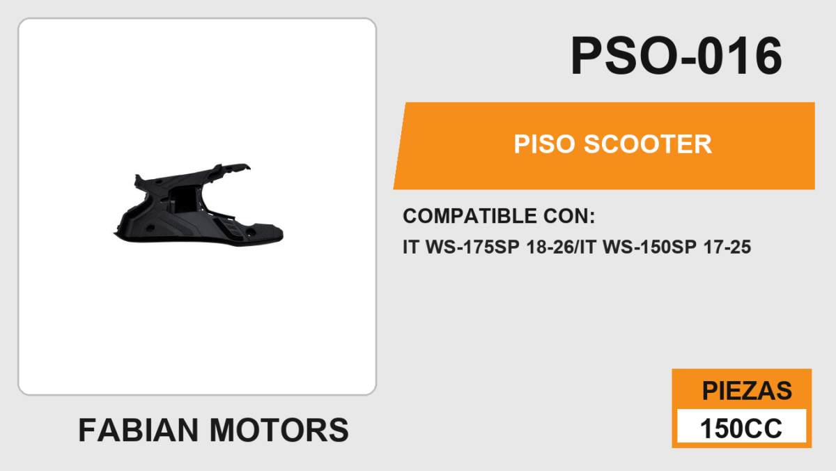 PISO SCOOTER