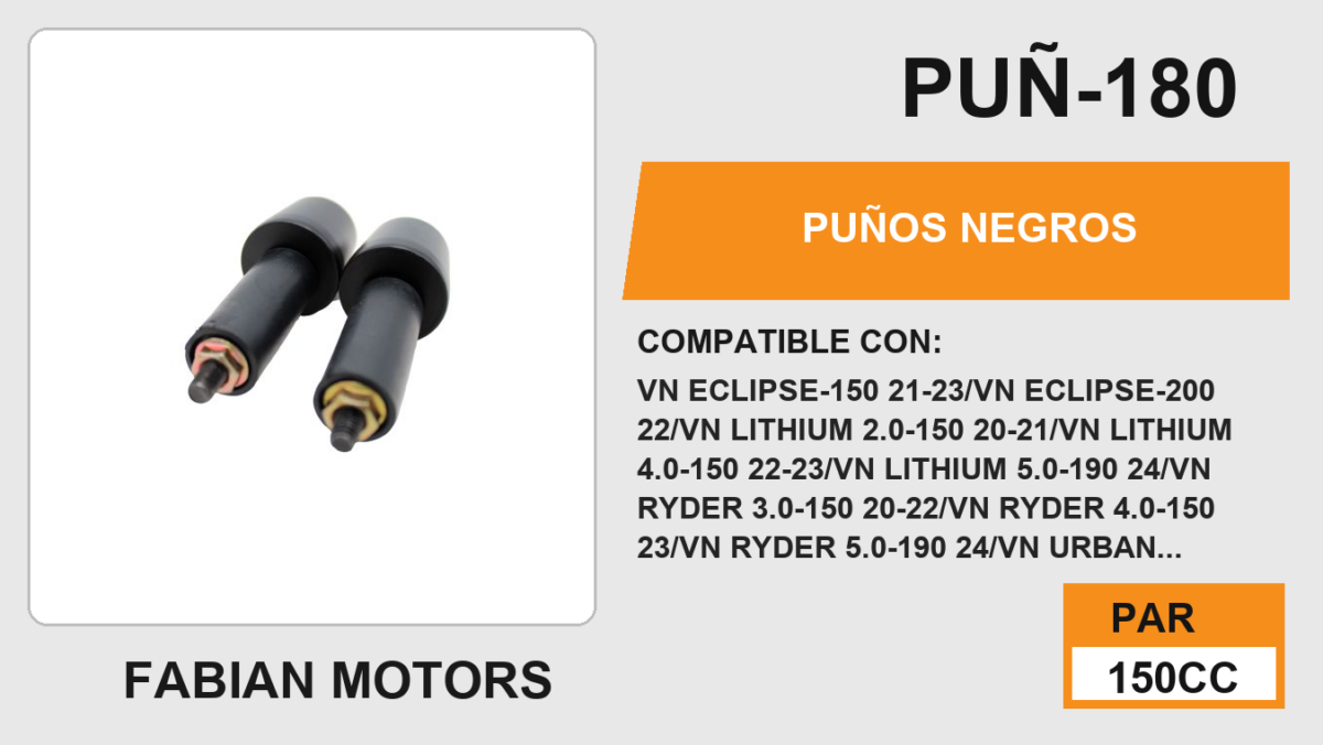 PUÑOS NEGROS